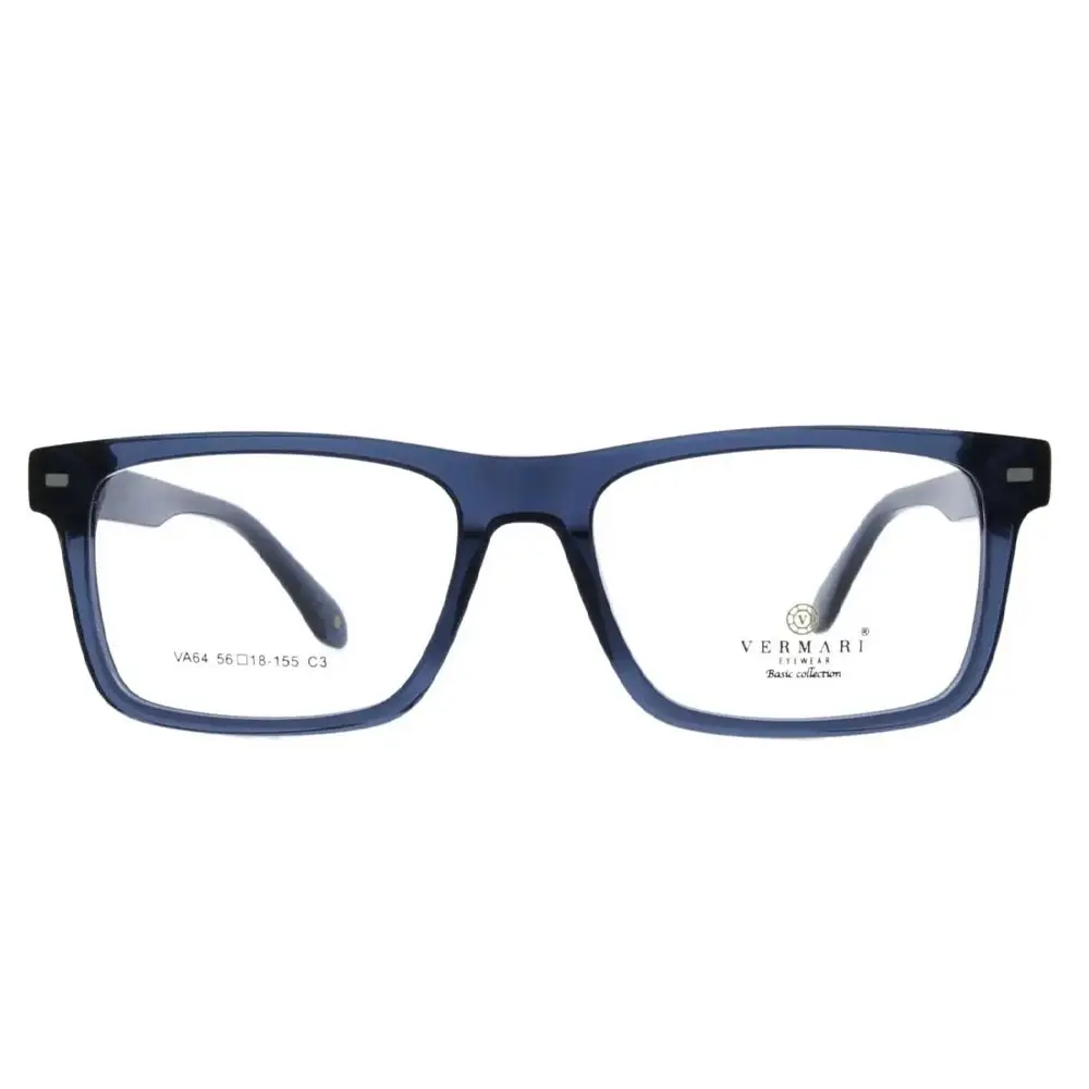 CLIP-ON Ochelari de vedere pentru bărbați cu atașamente VERMARI VA64 C3