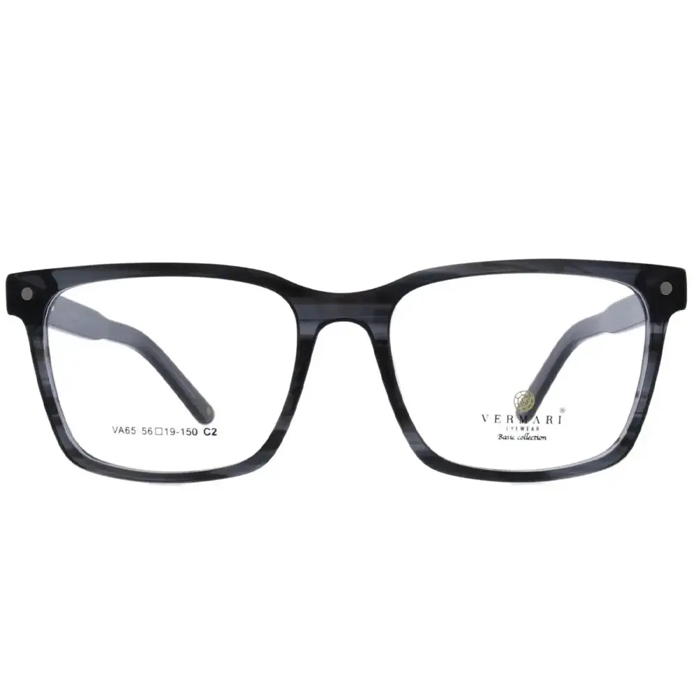 CLIP-ON Ochelari de vedere pentru bărbați cu atașamente VERMARI VA65 C2