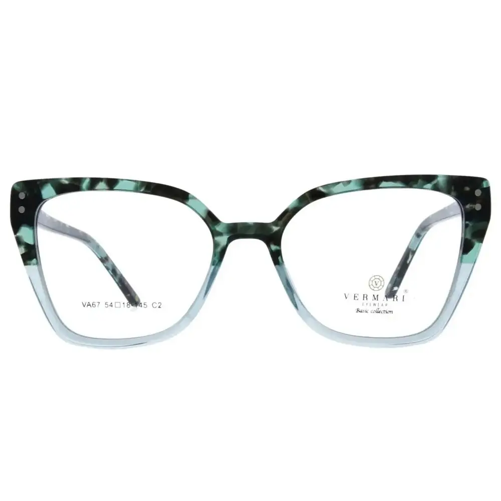 CLIP-ON Ochelari de vedere pentru femei cu atașamente VERMARI VA67 C2